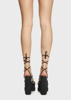 Public Desire Glow Girl Block Heels