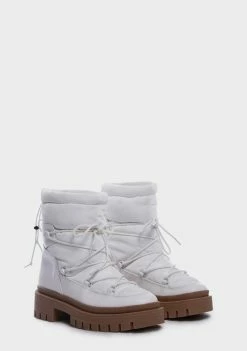 Public Desire Snowy Ankle Boots