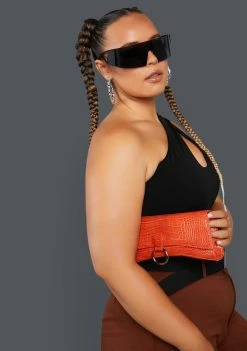 Public Desire Orange The Kemi Crossbody Bag Crossbody Bags