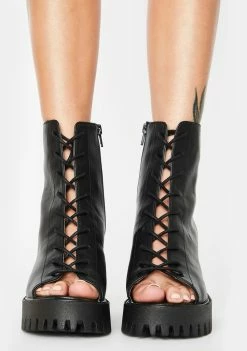 Public Desire Bassline Ankle Boots Platforms