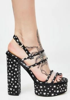 Public Desire Dynamite Perspex Star Platforms