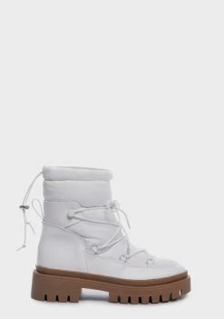 Public Desire Snowy Ankle Boots
