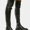 Public Desire Thigh High Boots Junya Knee High Boots