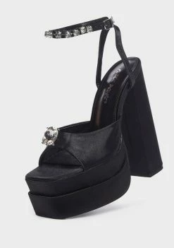 Public Desire Frozen Platform Heels