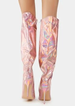 Public Desire Boots & Booties Wide Fit Independent Knee-High Boots