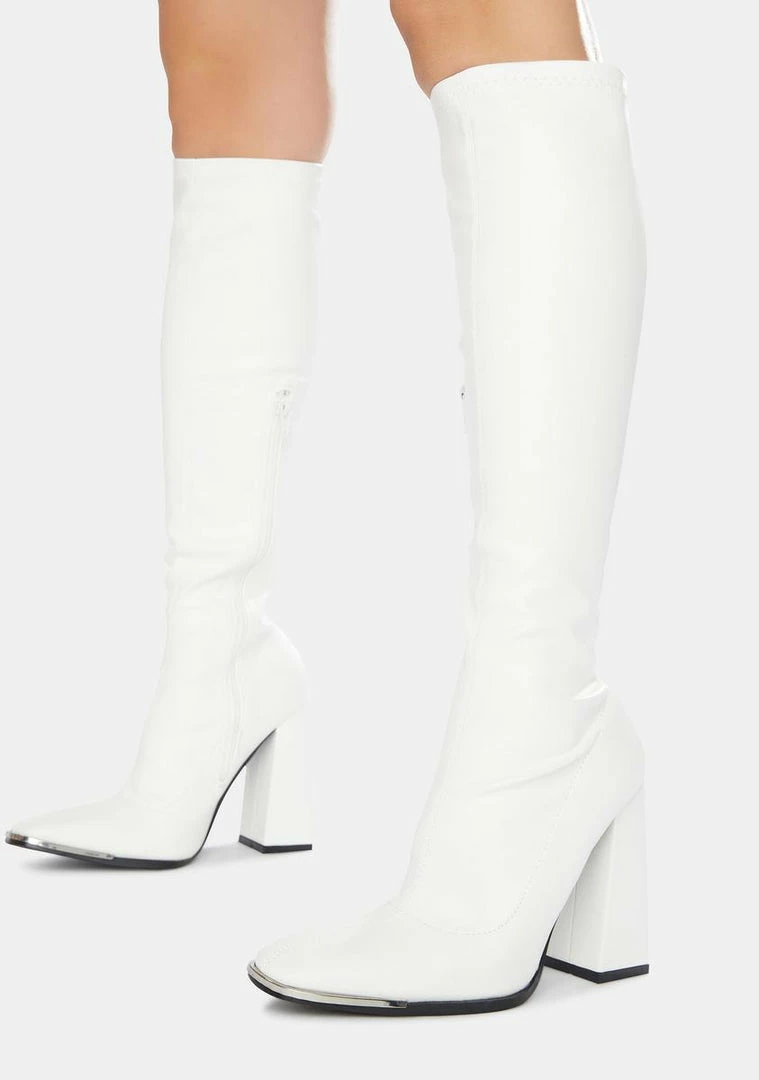 Deals ⭐ Public Desire Caryn Knee High Heeled 🥾 Boots 🥾 Boots & Booties 🎁 1 Public Desire Caryn Knee High Heeled Boots Boots & Booties