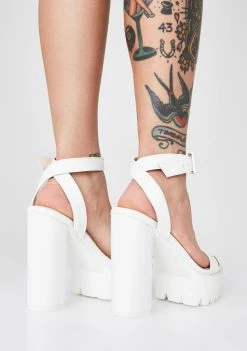Public Desire Deja Vu Platform Heels Platforms
