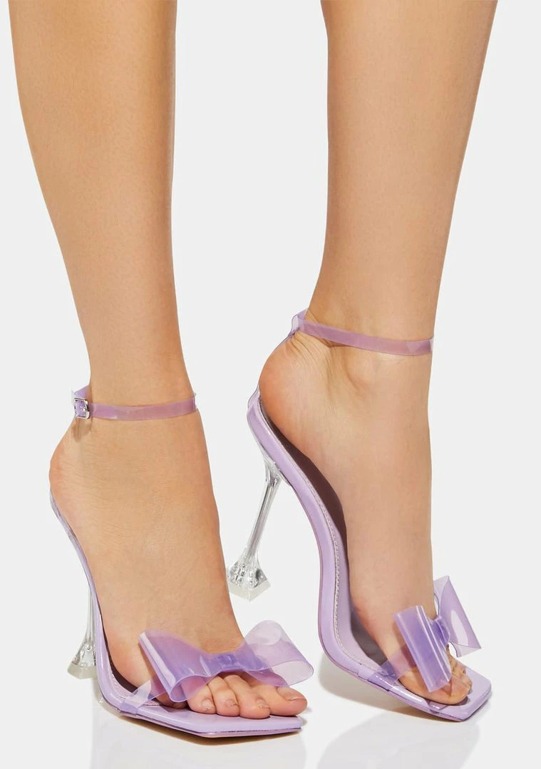 Best deal ⭐ Public Desire Lilac Patent Baby 👠 Heels 👏 2 Public Desire Lilac Patent Baby Heels