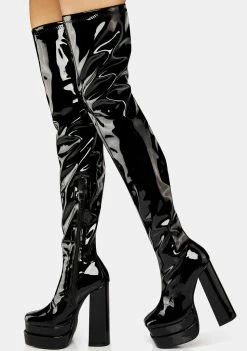 Public Desire Identity Platform Boots