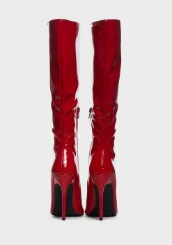 Public Desire Heeled Boots Horizon Knee High Boots