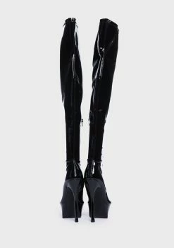 Promo ๐ Public Desire Trixie Knee High ๐ฅพ Boots ๐ 8 Public Desire Trixie Knee High Boots