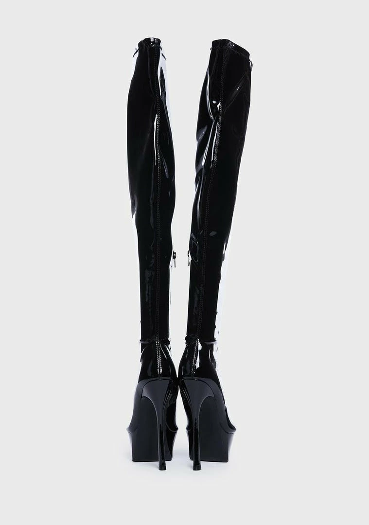Promo ๐ Public Desire Trixie Knee High ๐ฅพ Boots ๐ 4 Public Desire Trixie Knee High Boots