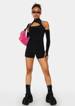 Public Desire Tops Thumb Sleeves Detail Unitard