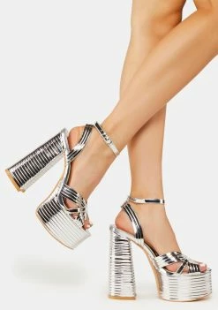 Public Desire Zurra Platform Heels
