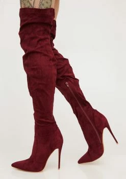 Public Desire Sonar Over The Knee Boots