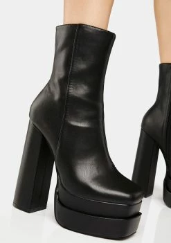 Public Desire Platform Boots Supine Platform Ankle Boots