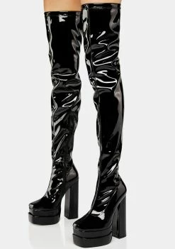 Public Desire Identity Platform Boots