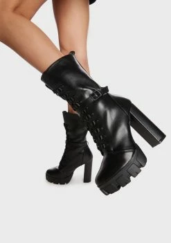 Public Desire Heeled Boots Erin Ankle Boots