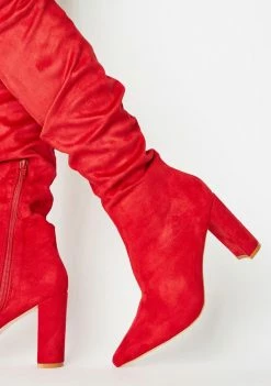 Public Desire Mine Knee High Boots Boots & Booties