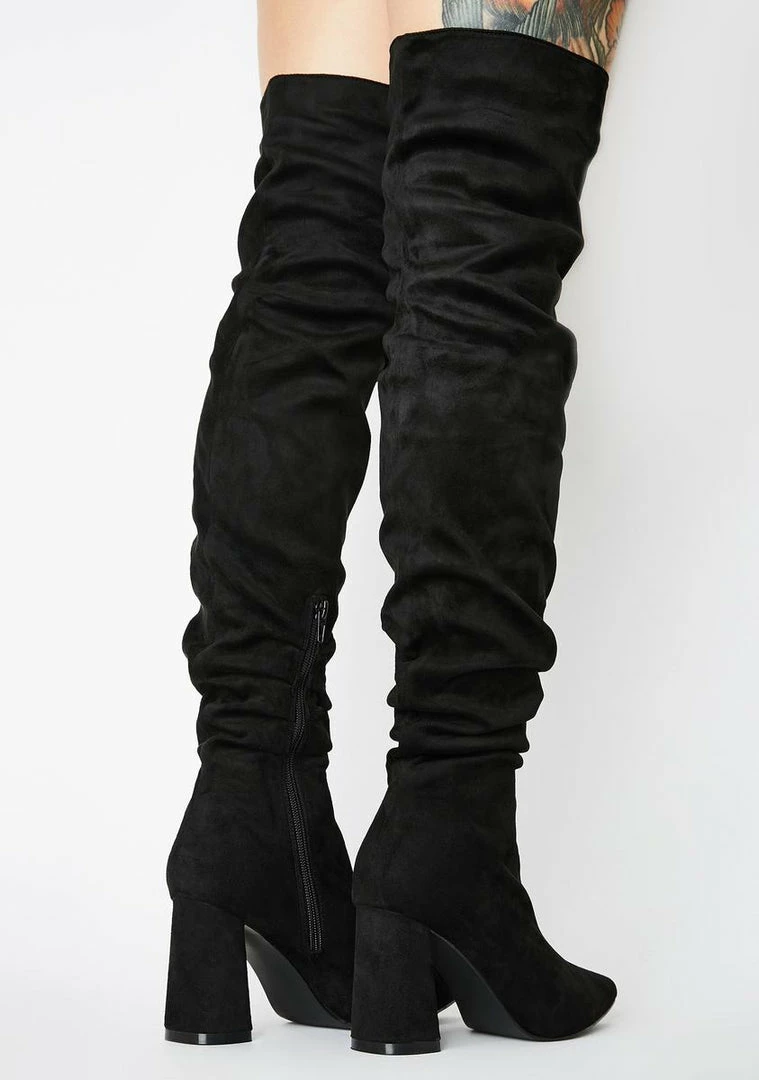 New ๐ Public Desire Zora Over The Knee ๐ฅพ Boots ๐ฅพ Boots & Booties ๐ 4 Public Desire Zora Over The Knee Boots Boots & Booties