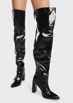 Public Desire Daphne Thigh High Boots