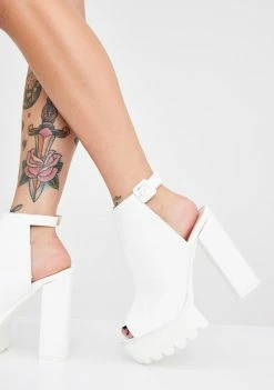 Public Desire Jada Cleated Platform Booties