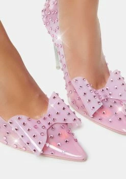 Buy 🛒 Public Desire Fake Love Diamante 👠 Heels Clear 👠 Heels 🌟 8 Public Desire Fake Love Diamante Heels Clear Heels