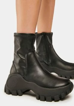 Public Desire Nile Platform Ankle Boots