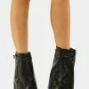 Public Desire Heeled Boots Black Fyre Ankle Boots