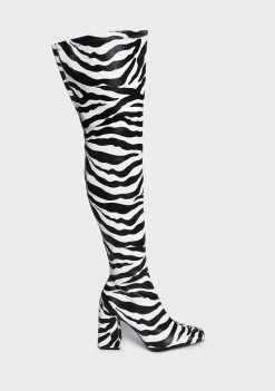 Public Desire Meridian Knee High Boots