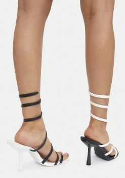 Public Desire Loop Wrap Heels