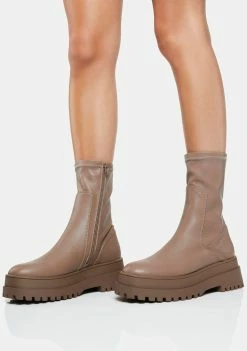 Public Desire Rusty Ankle Boots