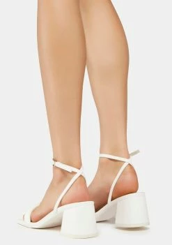 Best Sale ⌛ Public Desire Carmin Block 👠 Heels 💯 7 Public Desire Carmin Block Heels