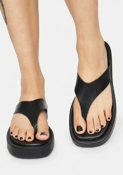 Public Desire Voyage Platform Thong Sandals