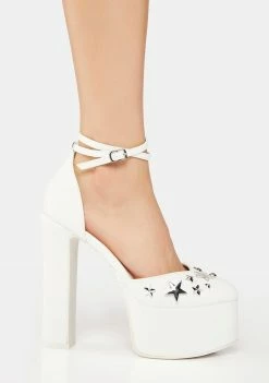 Public Desire Starry Platform Heels