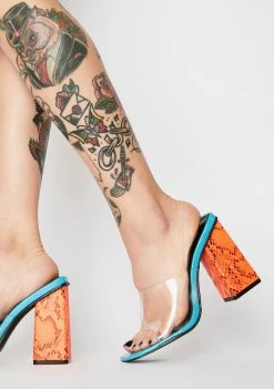 Public Desire Klaudia Block Heels