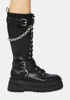 Public Desire Amari Combat Boots Boots & Booties
