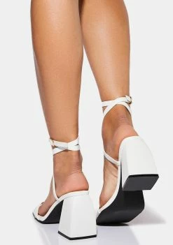 Public Desire Bliss Jude Vegan Leather Heels