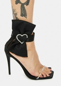 Public Desire Dark Moda Heels