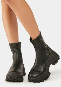 Public Desire Nile Platform Ankle Boots