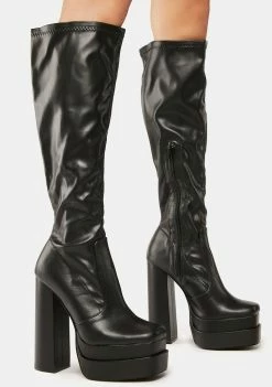 Public Desire Wide Fit Passive Platform Boots