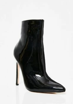 Public Desire Yuri Contrast Stiletto Heel Ankle Boots Boots & Booties