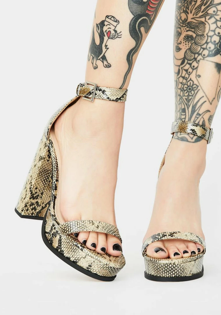 Best Pirce β Public Desire Platforms Snakeskin Rachel Platform π Heels 𧨠3 Public Desire Platforms Snakeskin Rachel Platform Heels