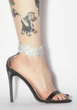 Public Desire Glamorous Rhinestone Heels