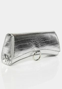 Public Desire Crossbody Bags Silver The Kemi Crossbody Bag