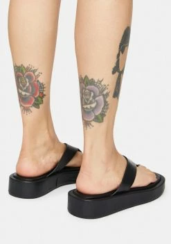 Public Desire Voyage Platform Thong Sandals