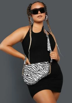 Public Desire Handbags The Fox Saddle Shoulder Bag