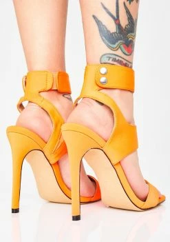 Public Desire Sunset Miami Mami Cutout Heels