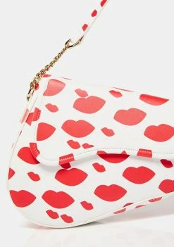 Public Desire The Heart Print Fox Handbag Handbags