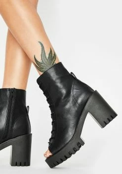 Public Desire Bassline Ankle Boots Platforms